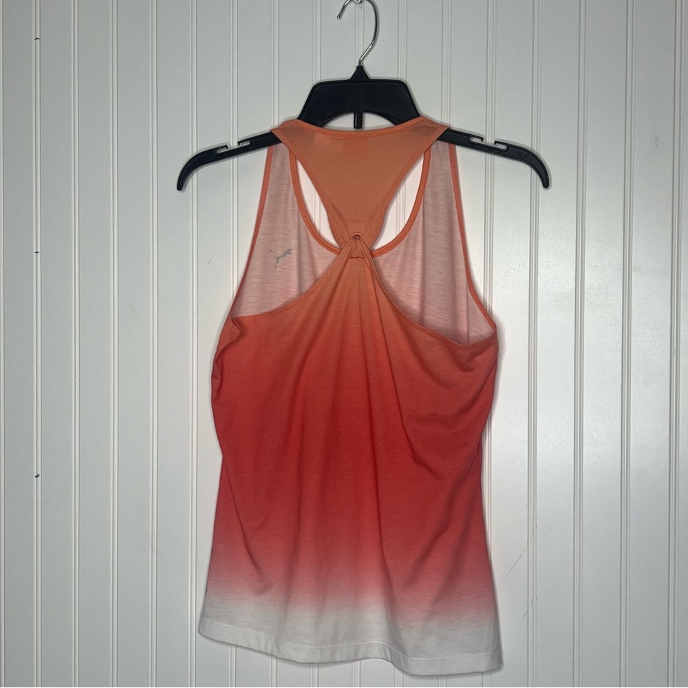 Puma Racerback Ombre Tank Top Size Medium - Picture 3 of 10
